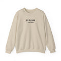 Fulgor Diamond Crewneck Sweatshirt — "Built Different." Graphic Pullover